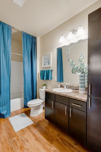 Built-in linen closets